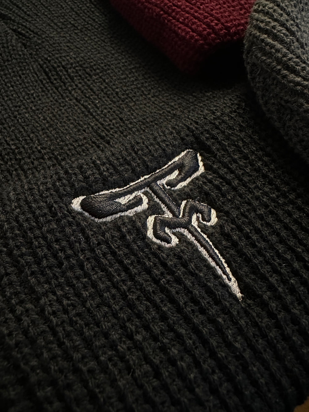 Classic Black beanie TMF