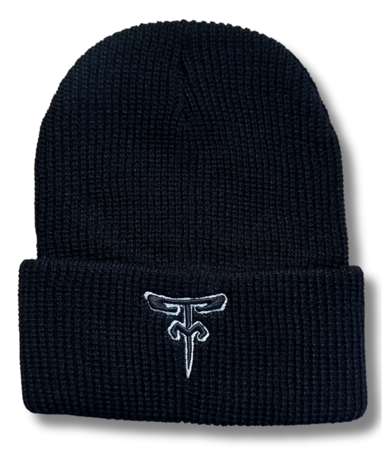 Classic Black beanie TMF