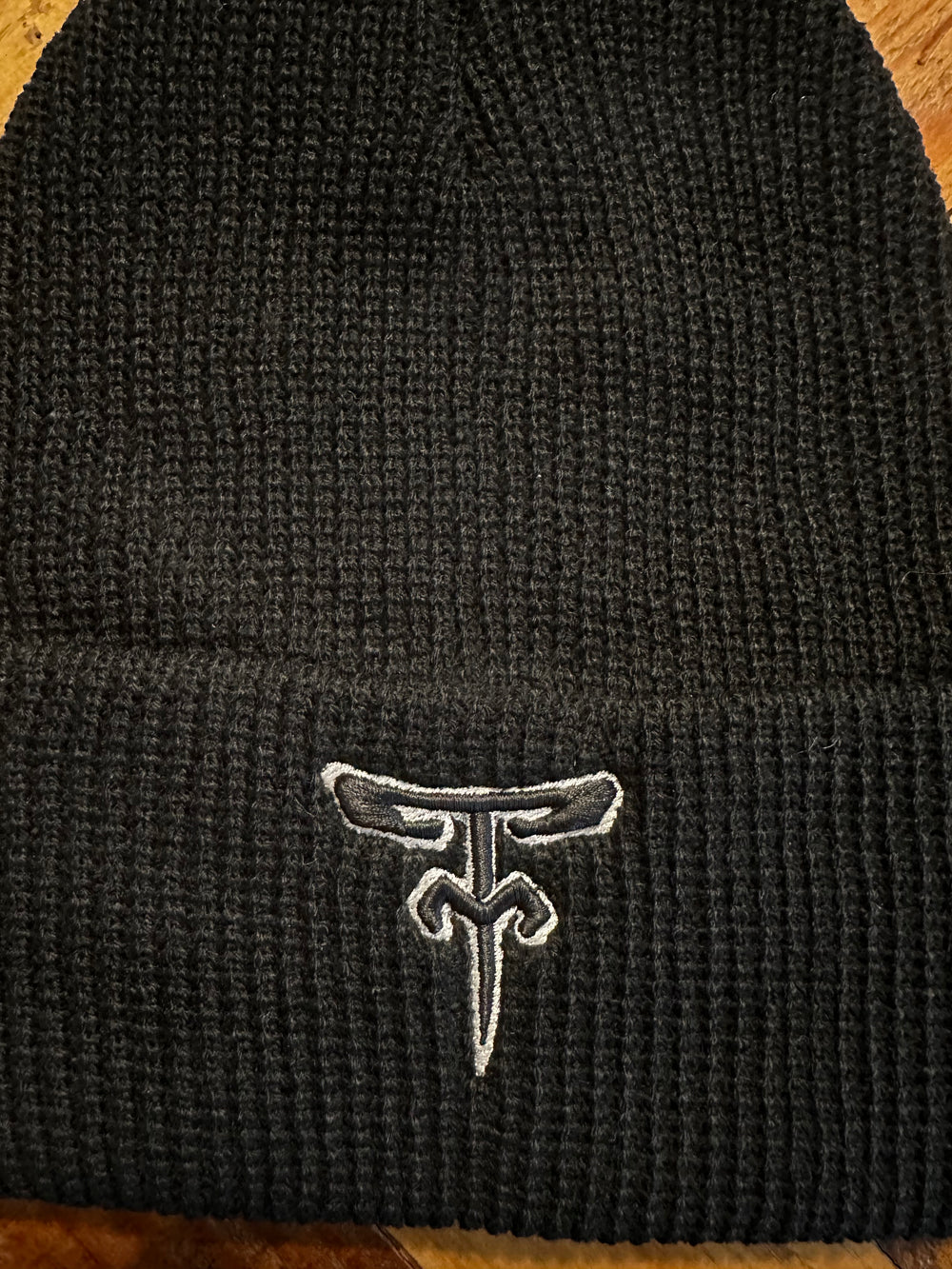 Classic Black beanie TMF