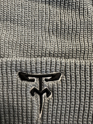 Soft gray beanie TMF