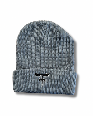 Soft gray beanie TMF
