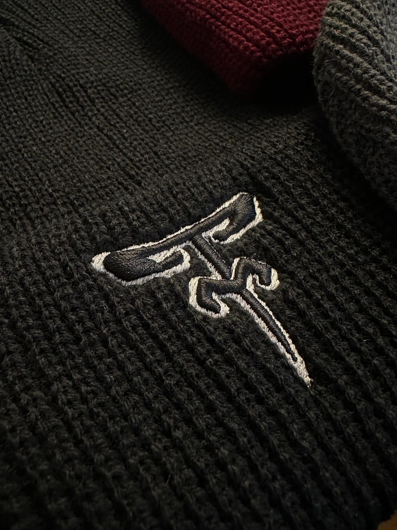 Classic Black beanie TMF