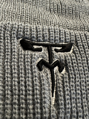 Soft gray beanie TMF