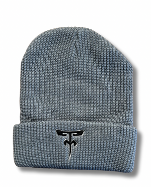 Soft gray beanie TMF