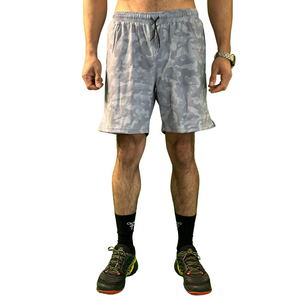 Grey camo sport short 2 en 1