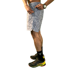 Grey camo sport short 2 en 1