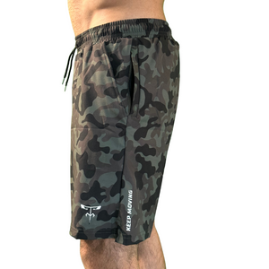 Soldier camo sport short 2 en  1