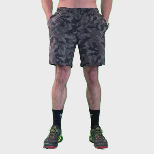 Soldier camo sport short 2 en  1