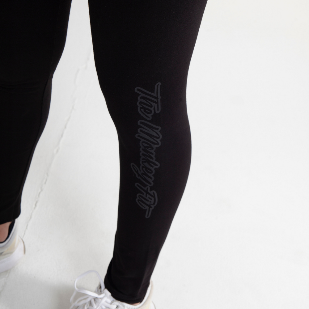 Black Cotton Legging 2.0