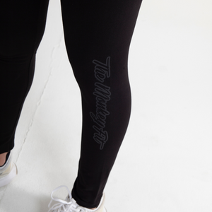 Black Cotton Legging 2.0