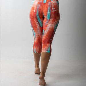Orange Legging 3/4