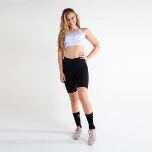 Black Cotton Biker